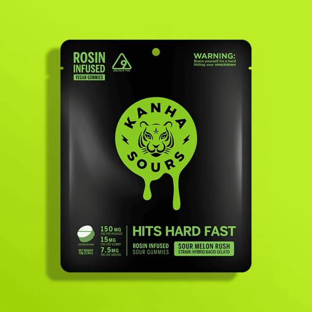 Kanha Belts | Sour Melon Rush | Live Rosin