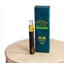 Nature's Heritage - Grape Diamonds - .5G Live Sauce - Dispo