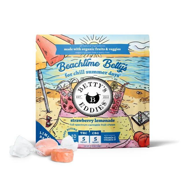 Betty's Eddies | Strawberry Lemonade Swirl | Beachtime Betty's | 1:1