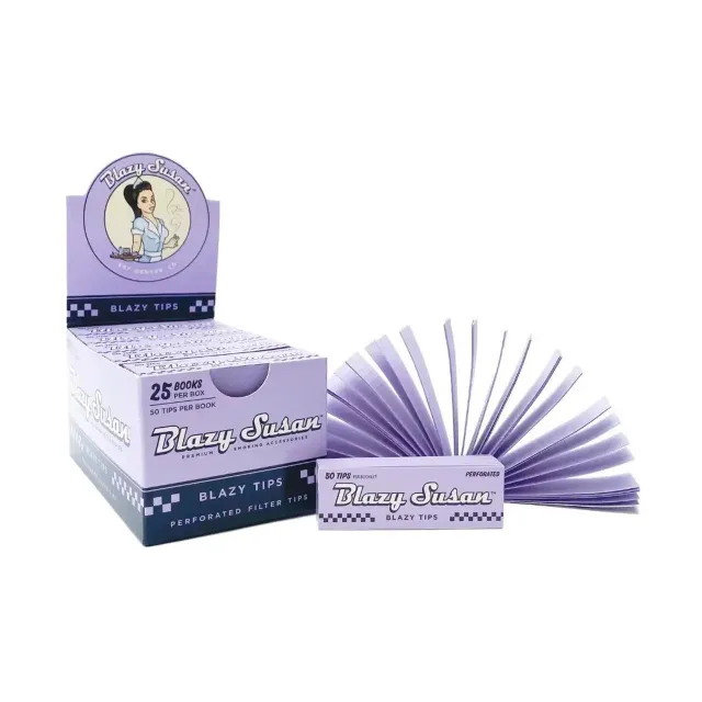 Blazy Susan - Filter Tips - Book - Purple Ultra Wide