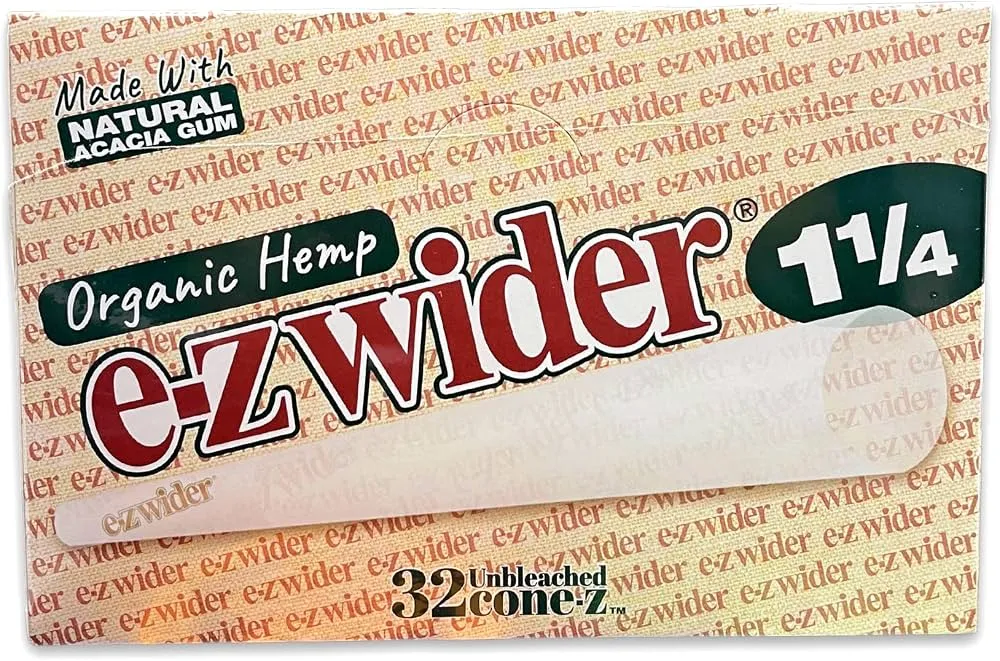 E-Z Wider - Organic Hemp Cones - 1 1/4