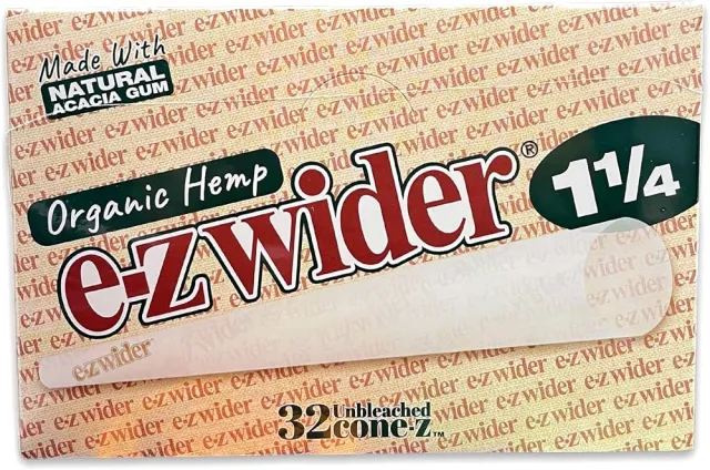 E-Z Wider - Organic Hemp Cones - 1 1/4