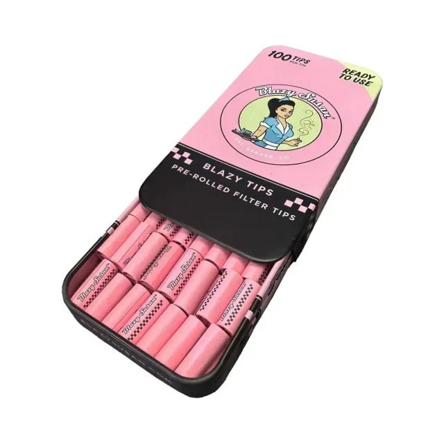  Blazy Susan - Filter Tips - Tin 100ct