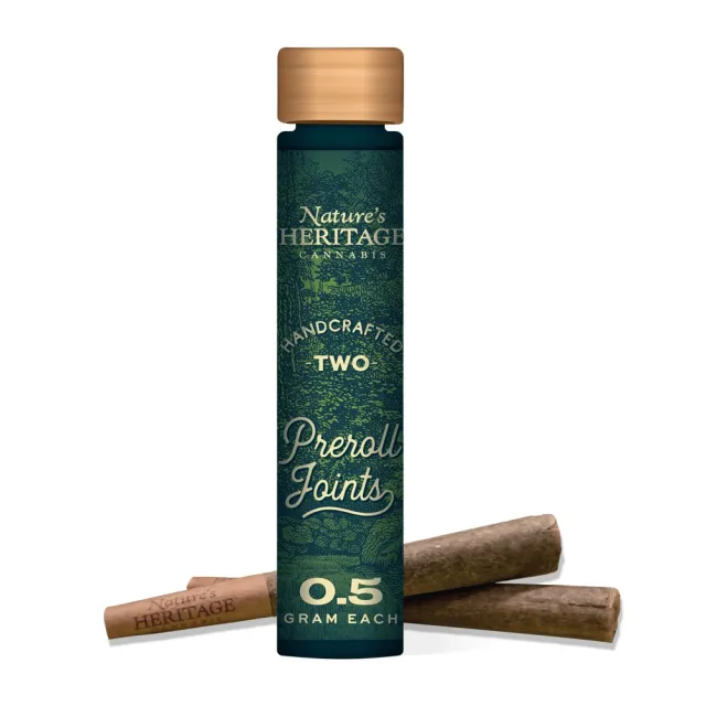 Nature's Heritage - Tropical & Citrus x Early Lemon Berry - .5G 2pk Pre-roll - Sample