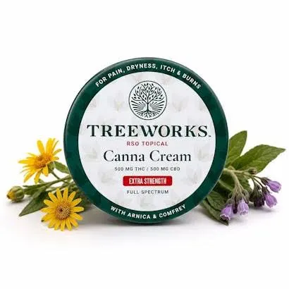 Treeworks - Canna Cream RSO - 1000MG