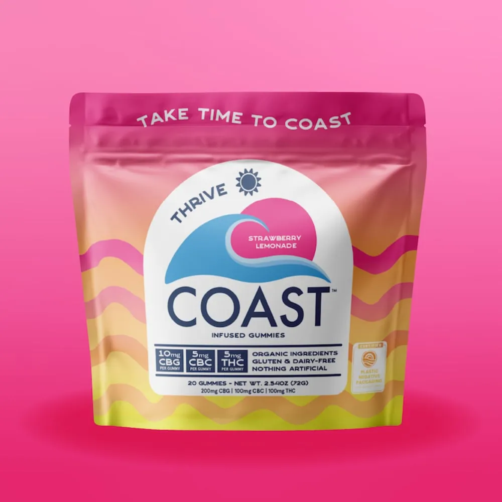Coast - Strawberry Lemonade - Gummy - 10:5:5