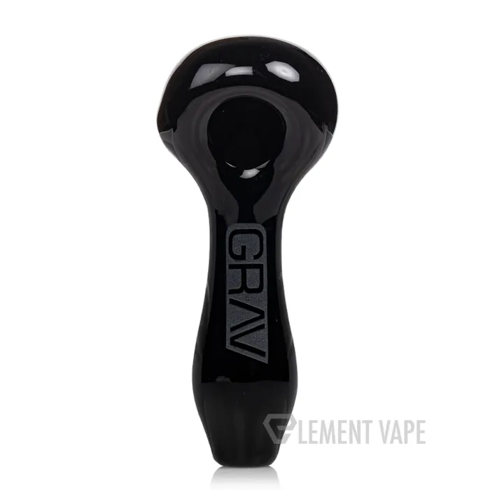 Classic Spoon - Black - Hand Pipe