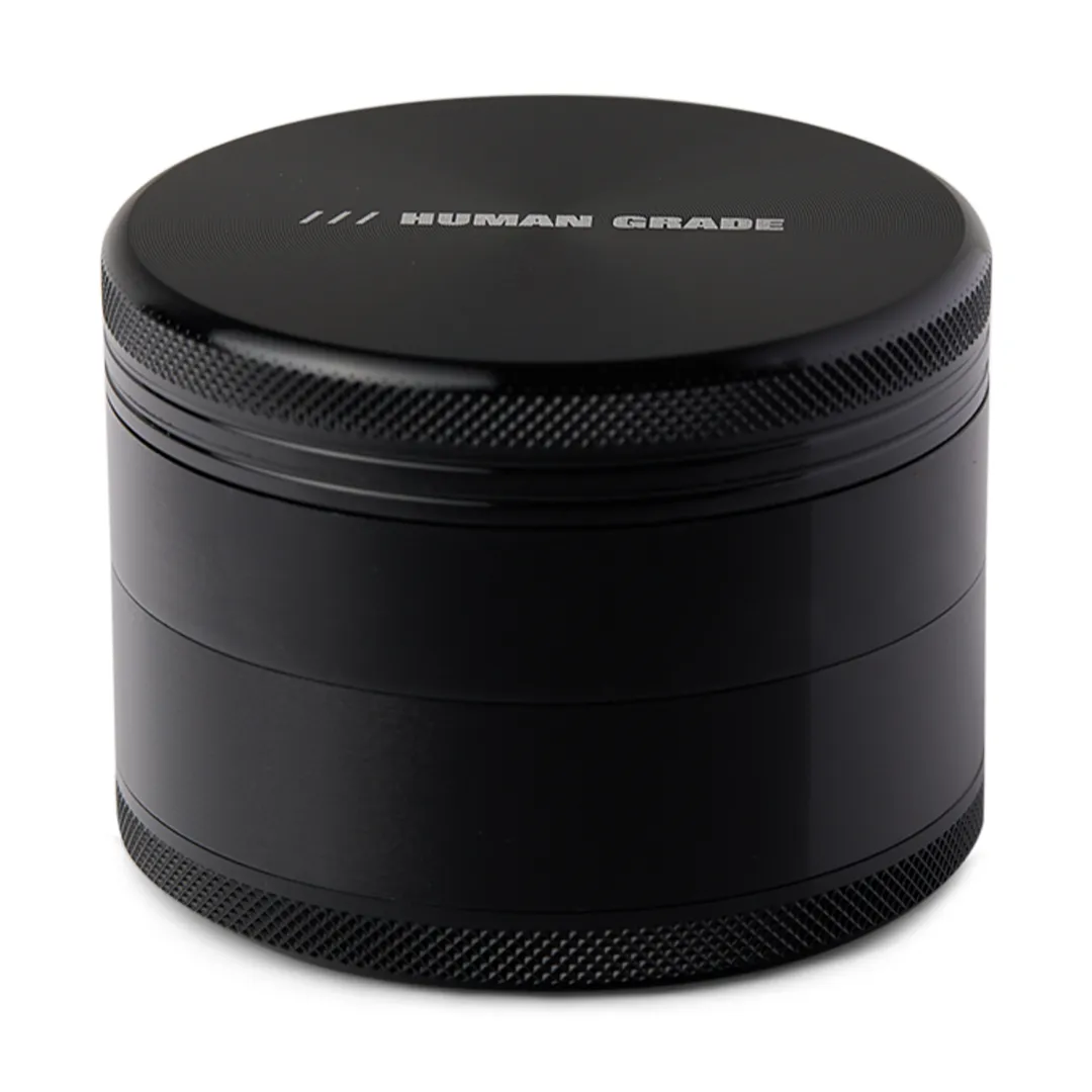 HG - Aluminum Grinder - Black 2.5 Inch