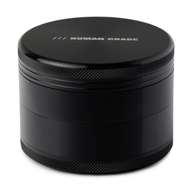 HG - Aluminum Grinder - Black 2.5 Inch