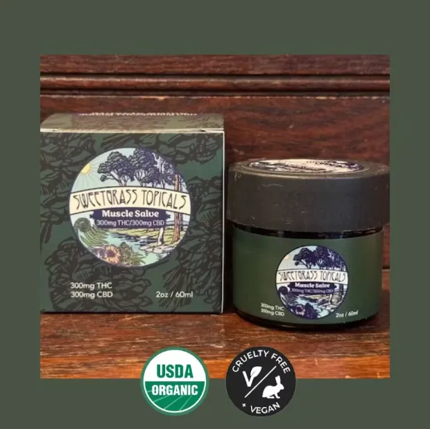 Sweetgrass Botanicals - Muscle Salve - 300mg 