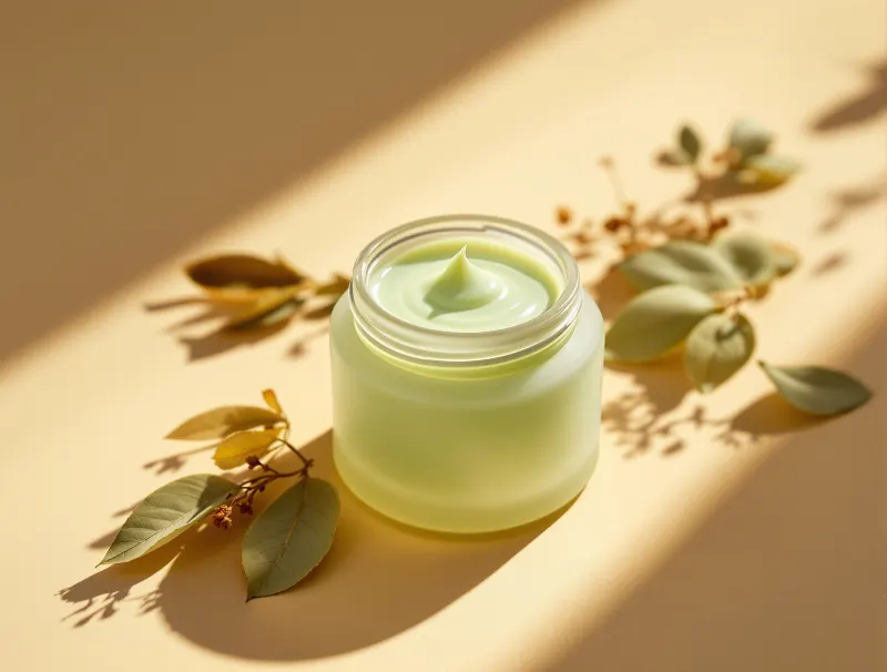 Illustrative photo: a jar of balm