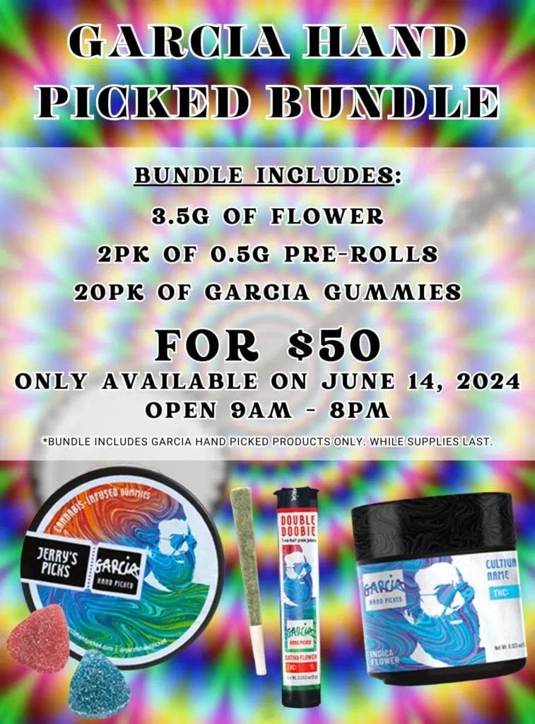 Cape Cod Cannabis Recreational Dispensary in Wellfleet, MA Garcia Hand Picked Exclusive Bundle on June 14, 2024