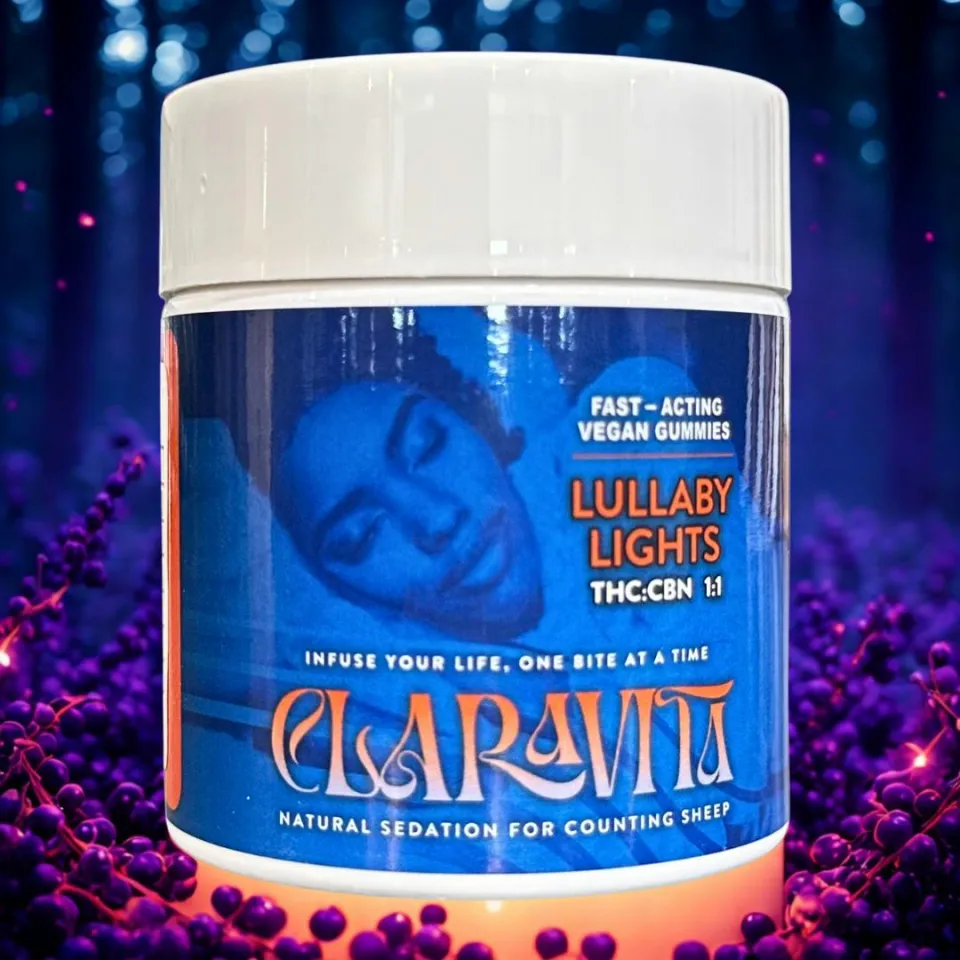 Wildberry | Lullaby Lights | 1:1 THC : CBN | Live Rosin | Fast-Acting | 10pk/20serv image 0