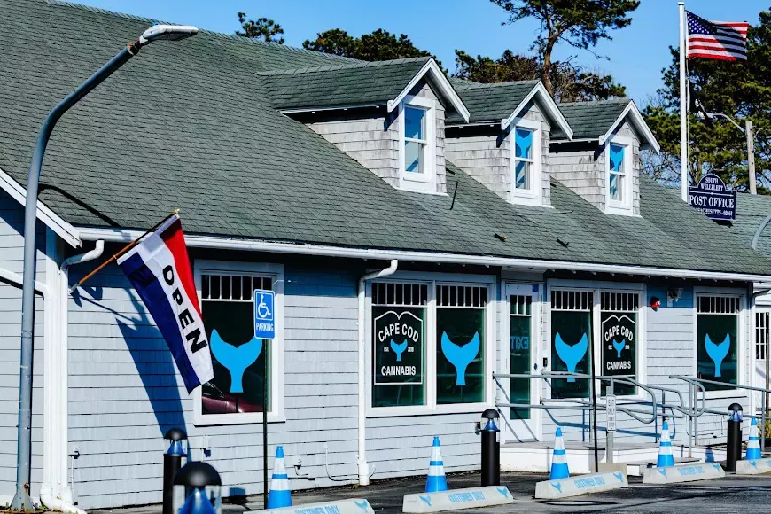 Cape Cod Cannabis Dispensary in Wellfleet located on Rt. 6 in South Wellfleet, MA shopping plaza. It's worth the trip!