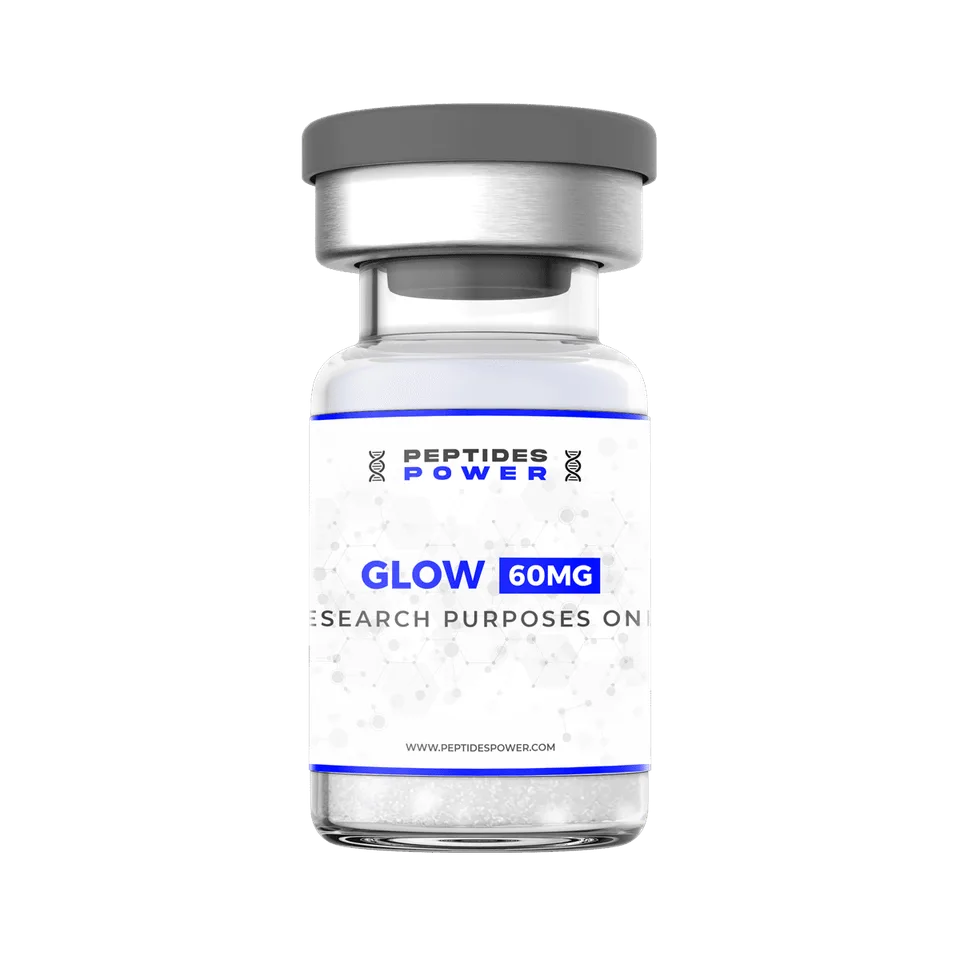 Glow Peptide Stack vial