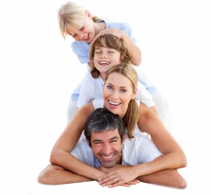 caucasian family pyramid