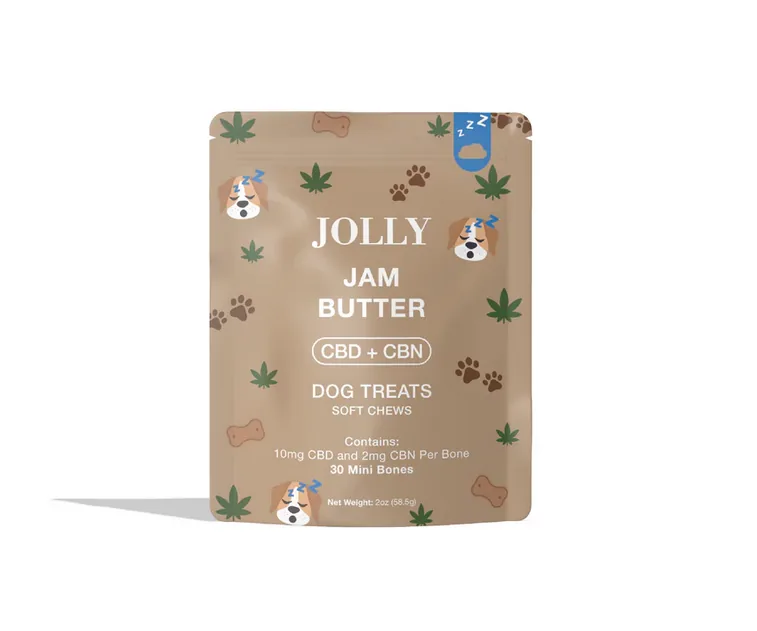 Jolly Cannabis (Dog Treats CBD+CBN - Jam Butter)