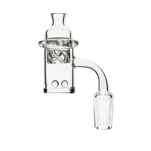 Import Glass (Flat Rimmed Banger W/Terp Pearls 14mm)