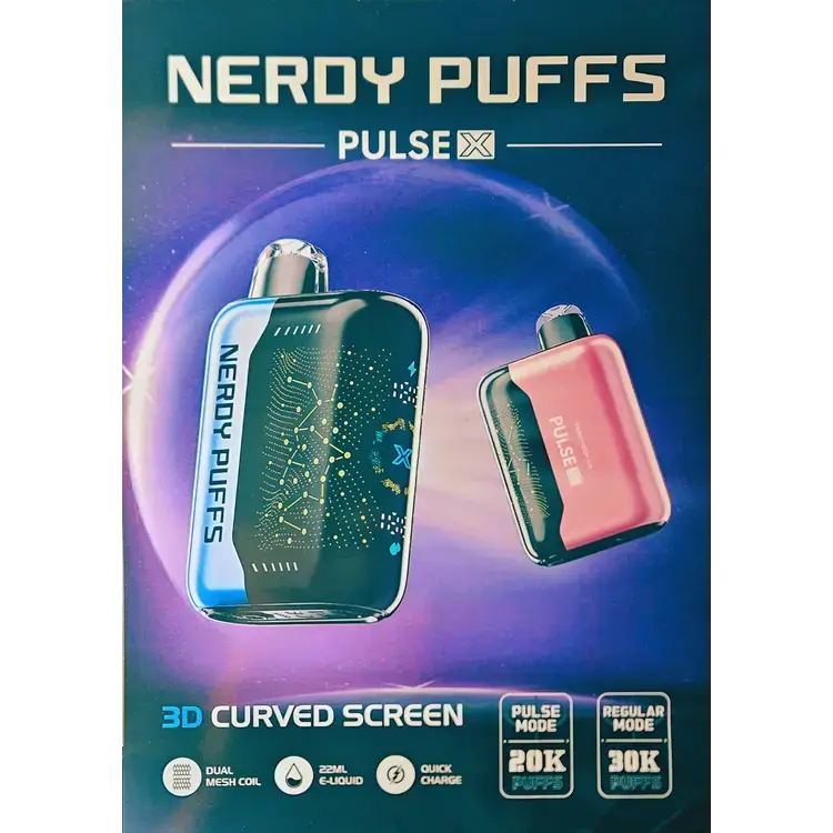 Nerdy Puff (Pulse X 30k)