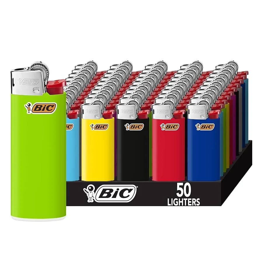 Bic (Assorted Lighters 50pk + 3pk)
