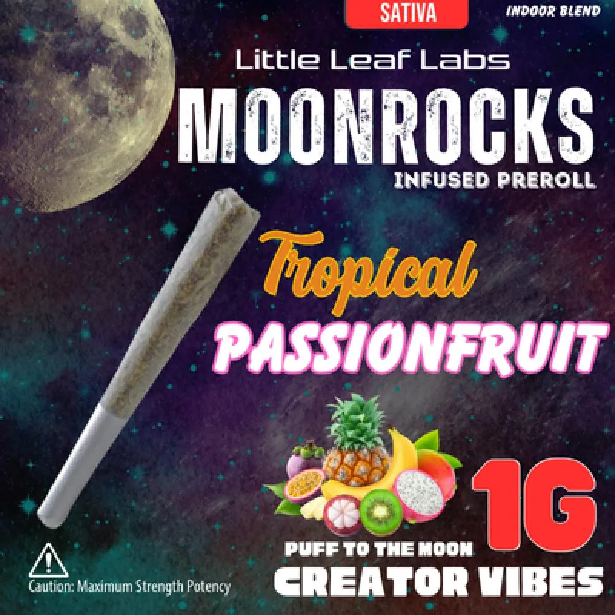 Tropical Passionfruit Infused Pre-Roll