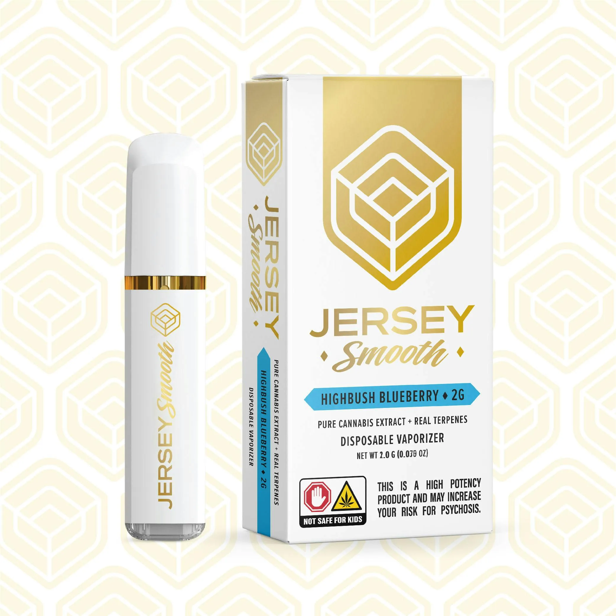 Jersey Smooth Highbush Blueberry Disposable