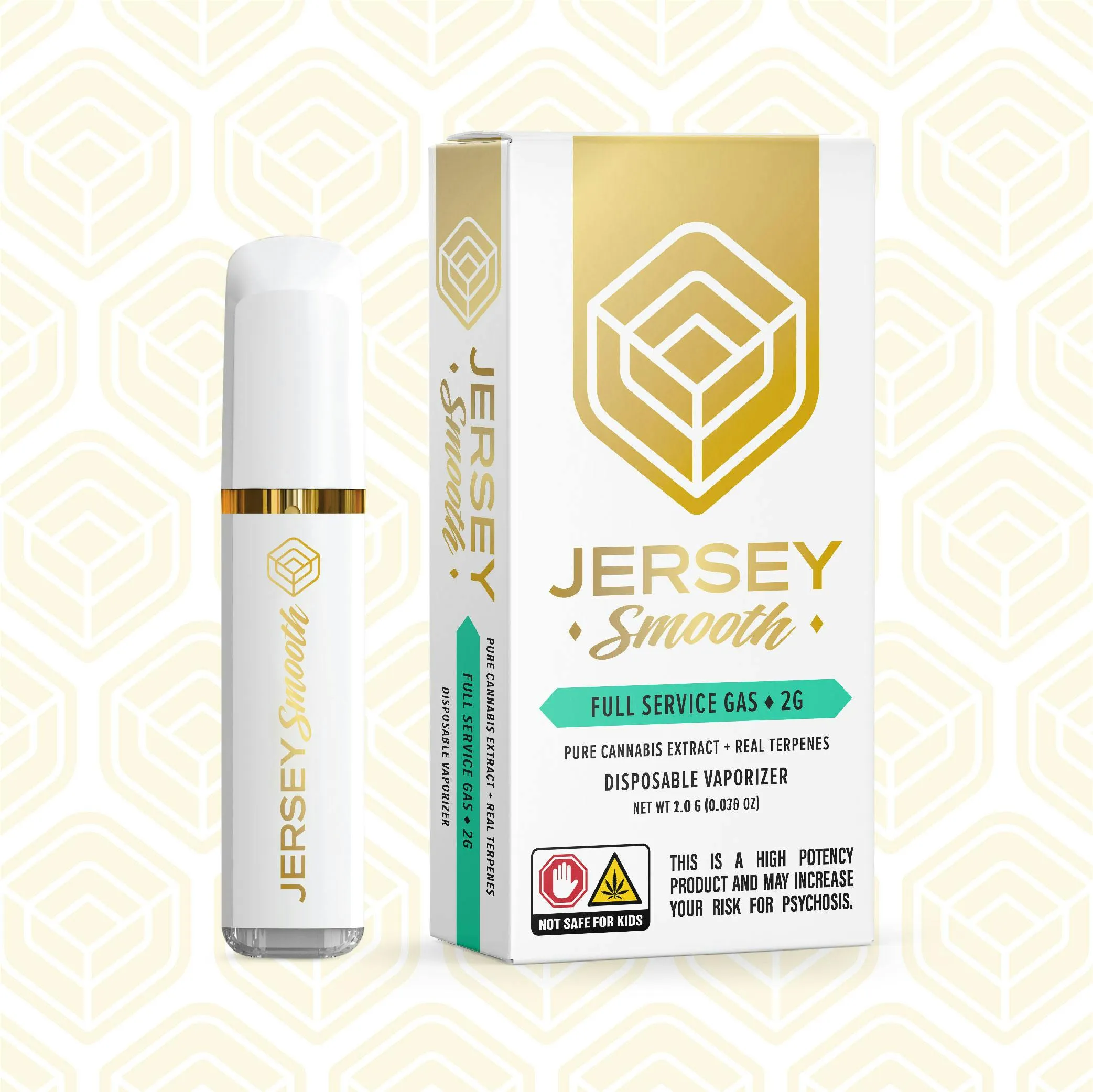 Jersey Smooth Full Service Gas Disposable