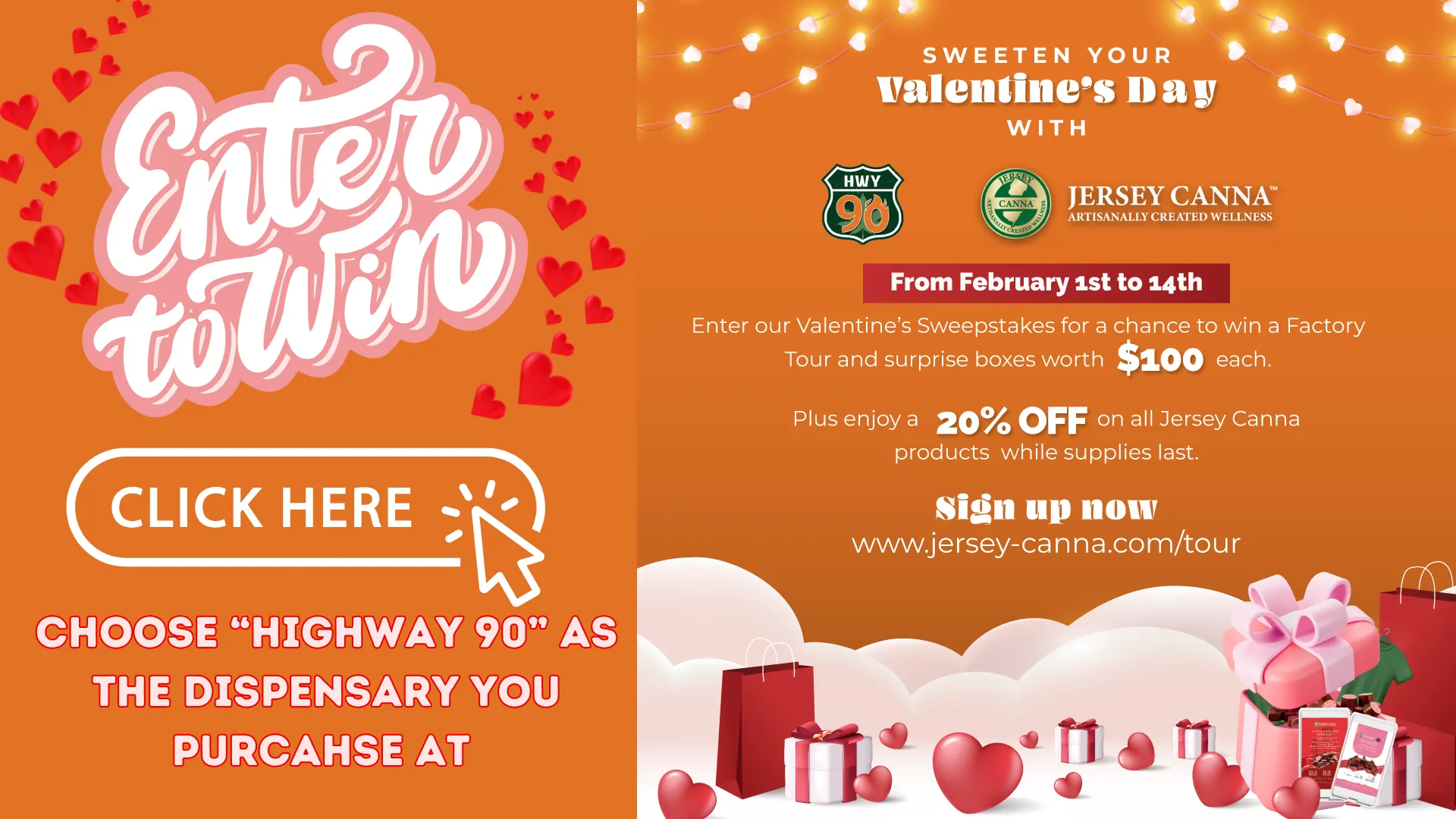 Valentine's day cannabis chocolate deals.