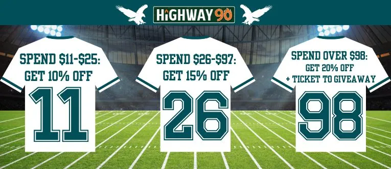 Eagles super bowl deals at highway 90 dispensary in marlton, nj