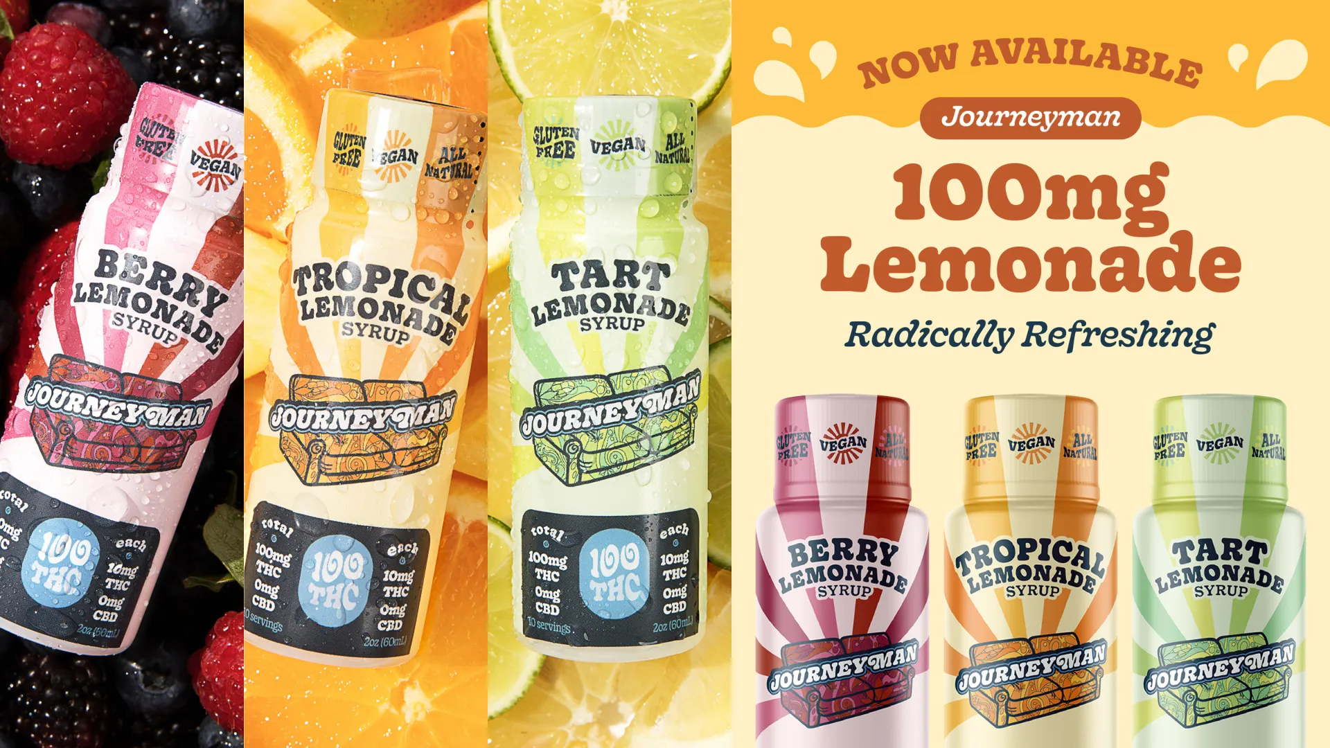 Journeyman thc lemonade available now at highway 90 dispensary in marlton, nj
