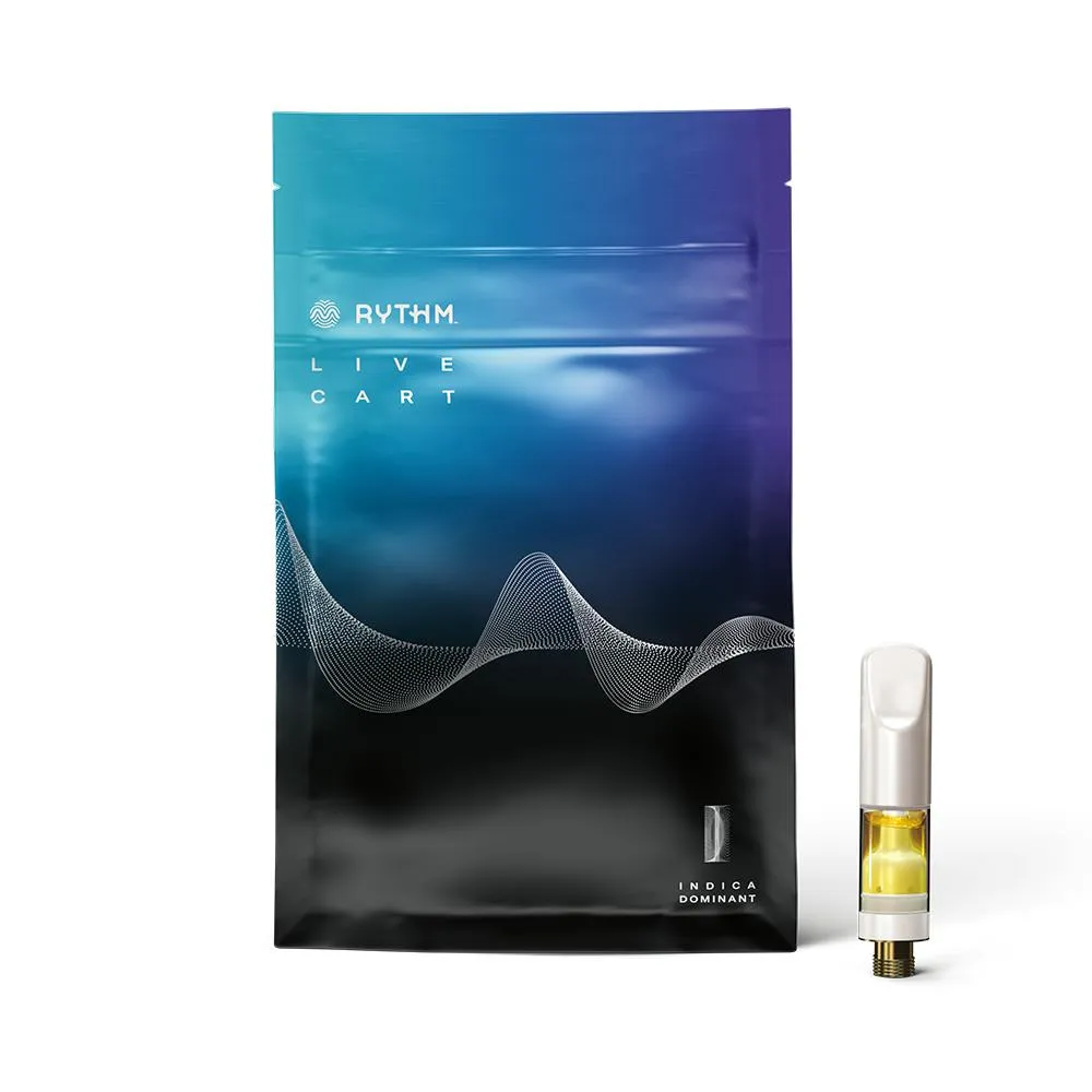 Mystic Mint | Live Resin Vape Cartridge | Indica | 1g