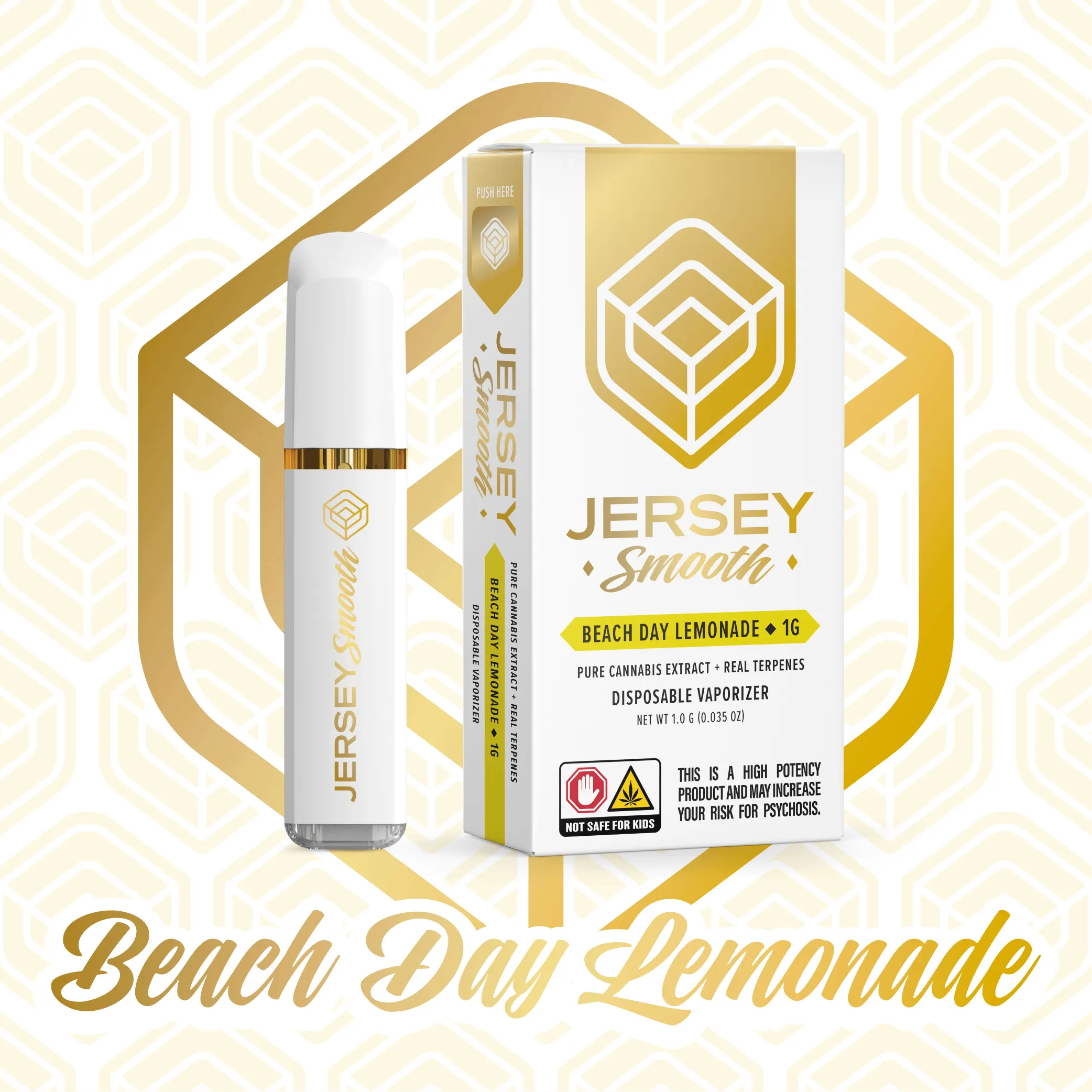 Jersey Smooth Beach Day Lemonade Disposable